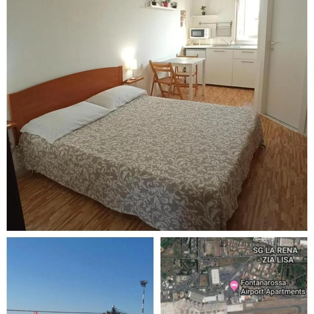Fontanarossa Airport Apartment location